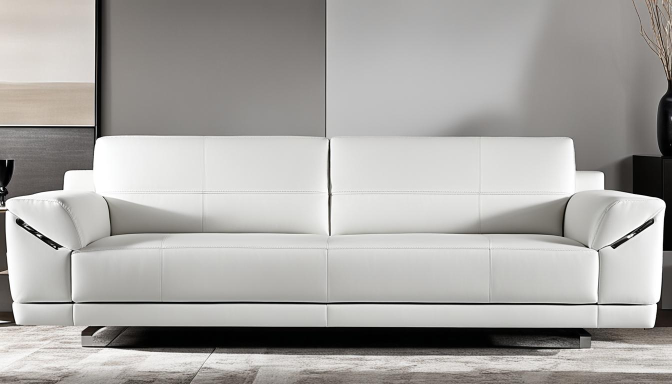 European Leather Sofa