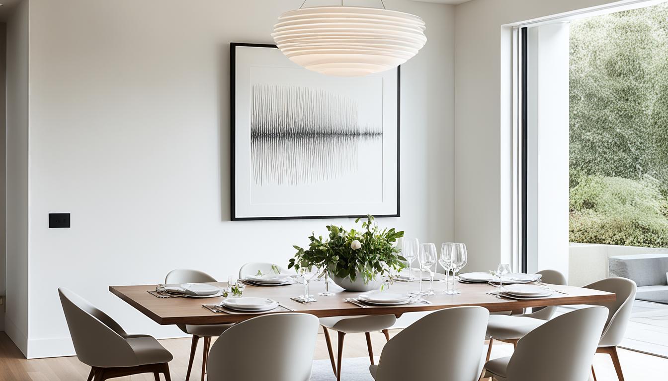 Sleek Dining Room Decor